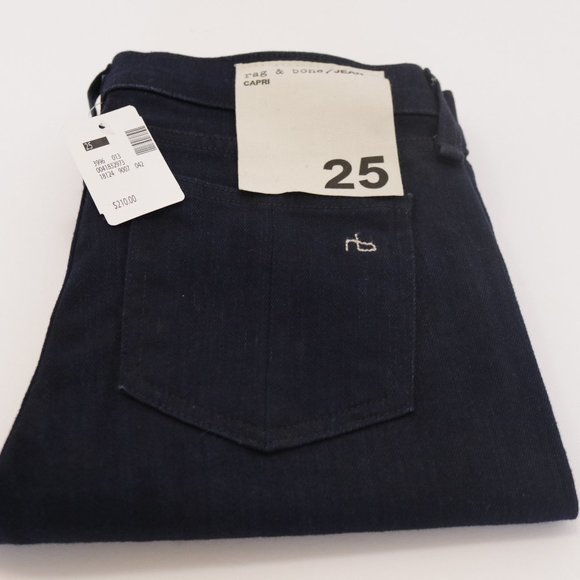 rag & bone Denim - Rag & Bone Classic Dark Blue Skinny Jeans - NWT